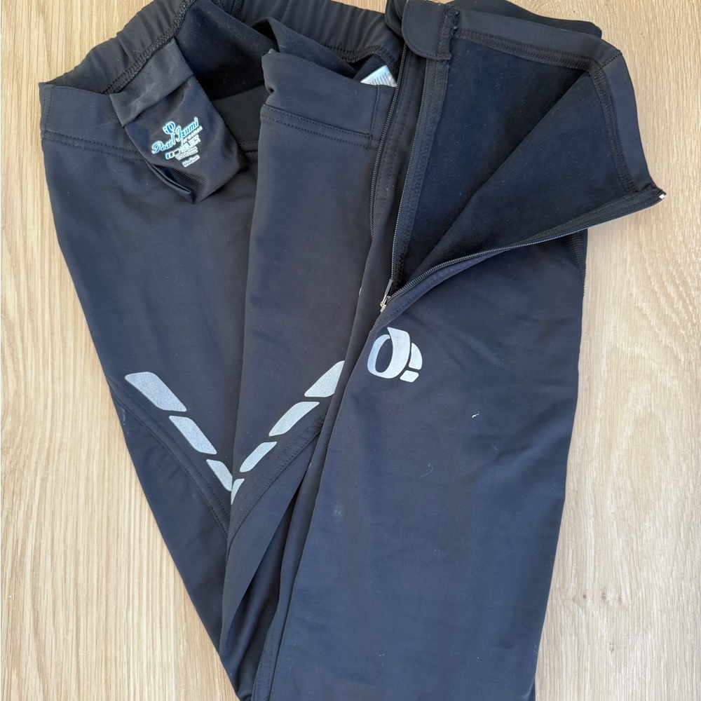 Pearl Izumi Dark Cycling Tights with Reflective Details